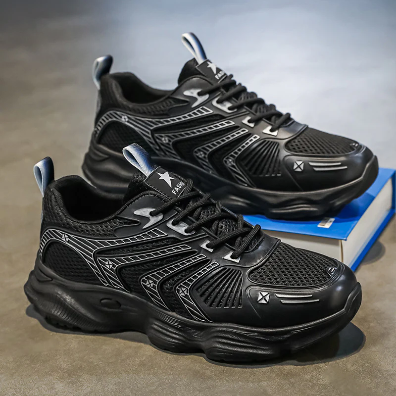 Damen Sportliche Dämpfung Sneakers mit atmungsaktiver Mesh-Oberfläche Heidi Mode - Image 7