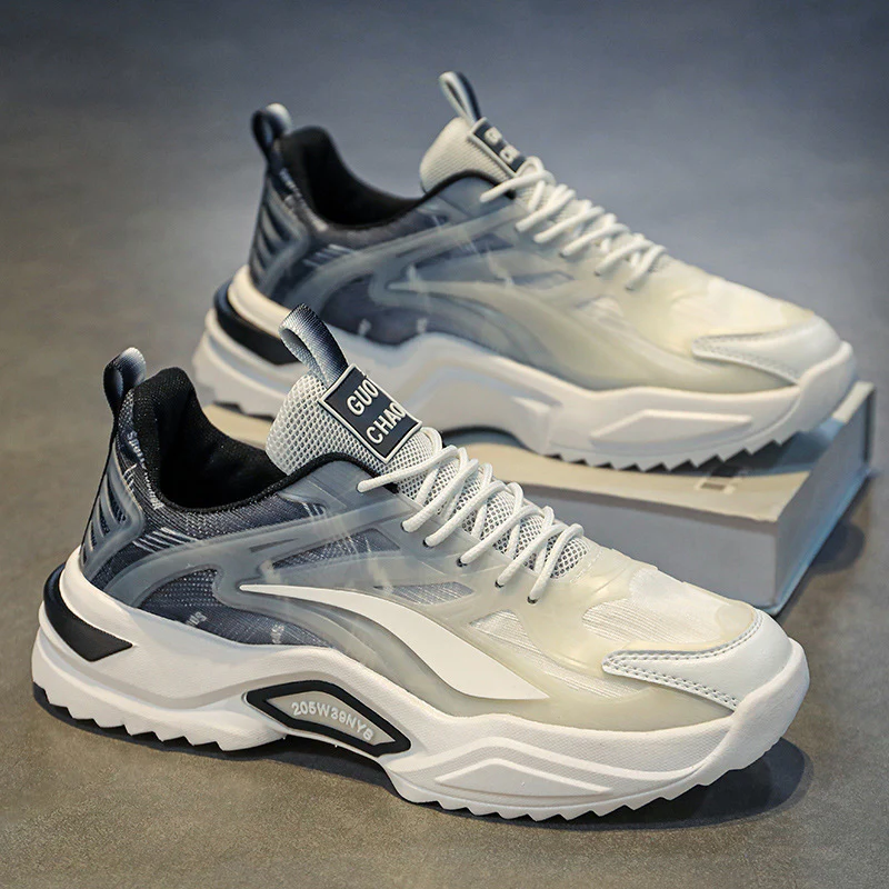 Damen Sportliche Dämpfung Sneakers mit modernem Design Heidi Mode