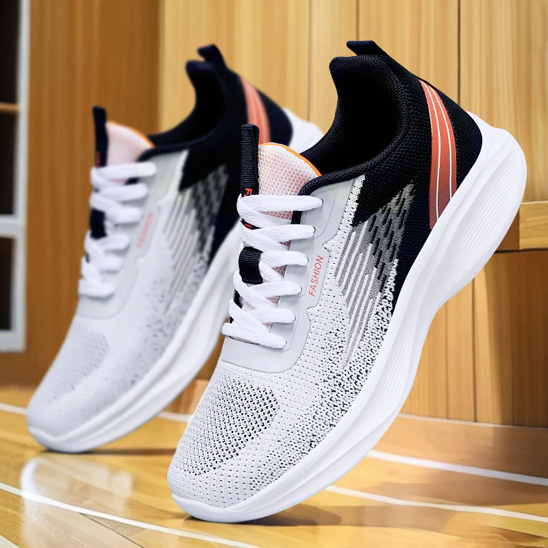 Damen Sportliche Fitness-Sneaker mit atmungsaktivem Obermaterial und dämpfender Sohle Heidi Mode - Image 2