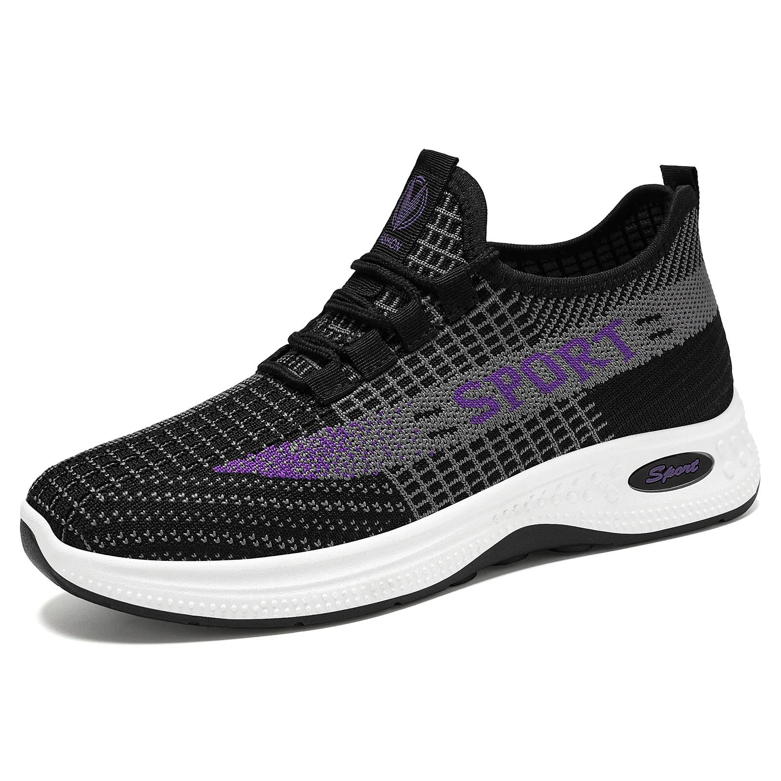 Damen Sportliche Fitness-Sneaker mit atmungsaktivem Obermaterial und rutschfester Sohle Heidi Mode - Image 5
