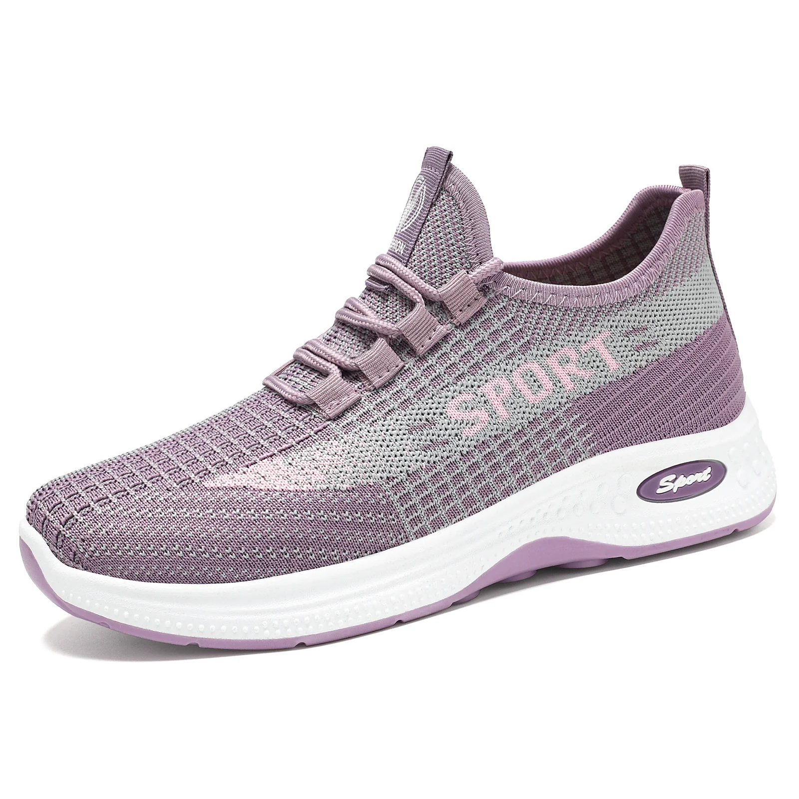 Damen Sportliche Fitness-Sneaker mit atmungsaktivem Obermaterial und rutschfester Sohle Heidi Mode - Image 6