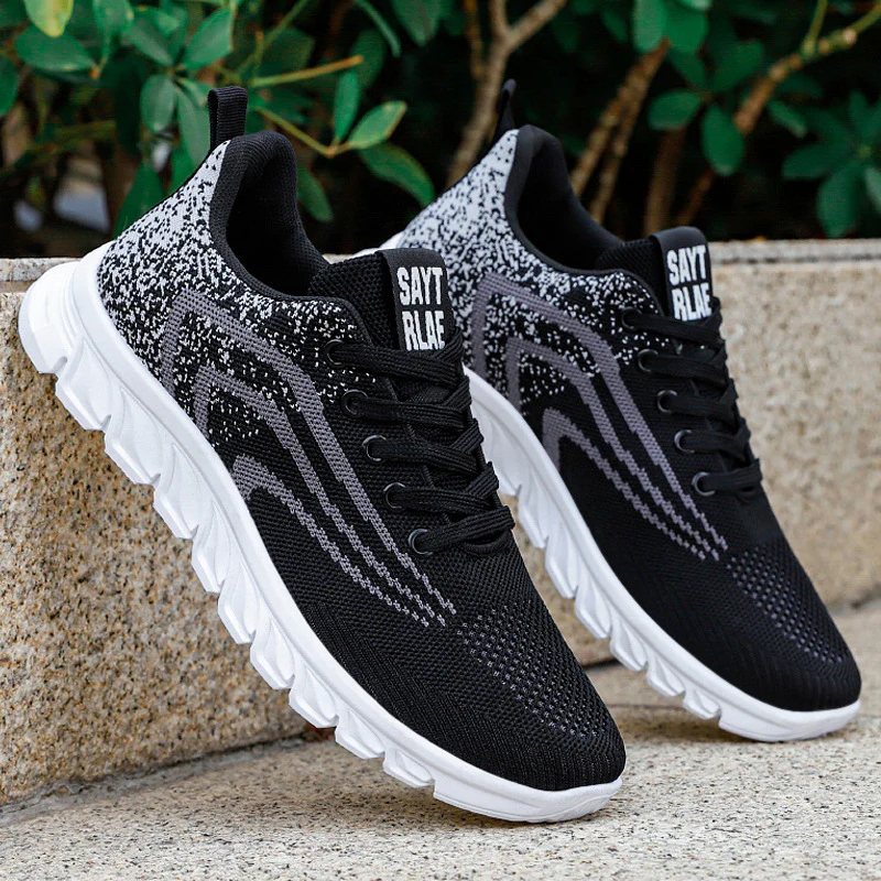 Damen Sportliche Fitness-Sneakers mit atmungsaktivem Mesh-Obermaterial Heidi Mode - Image 2