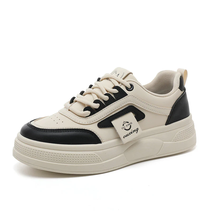Damen Sportliche Flachschuhe mit hochdämpfender Sohle und atmungsaktivem Obermaterial Heidi Mode