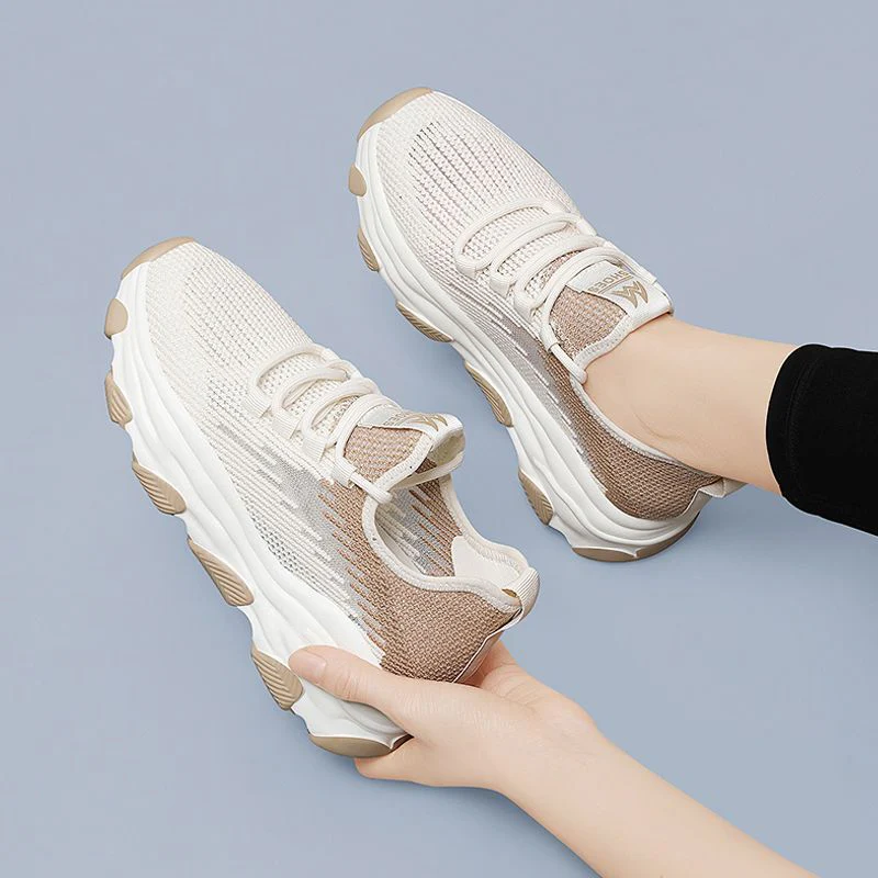 Damen Sportliche Flex-Sneakers mit atmungsaktivem Obermaterial und dämpfender Sohle Heidi Mode - Image 3