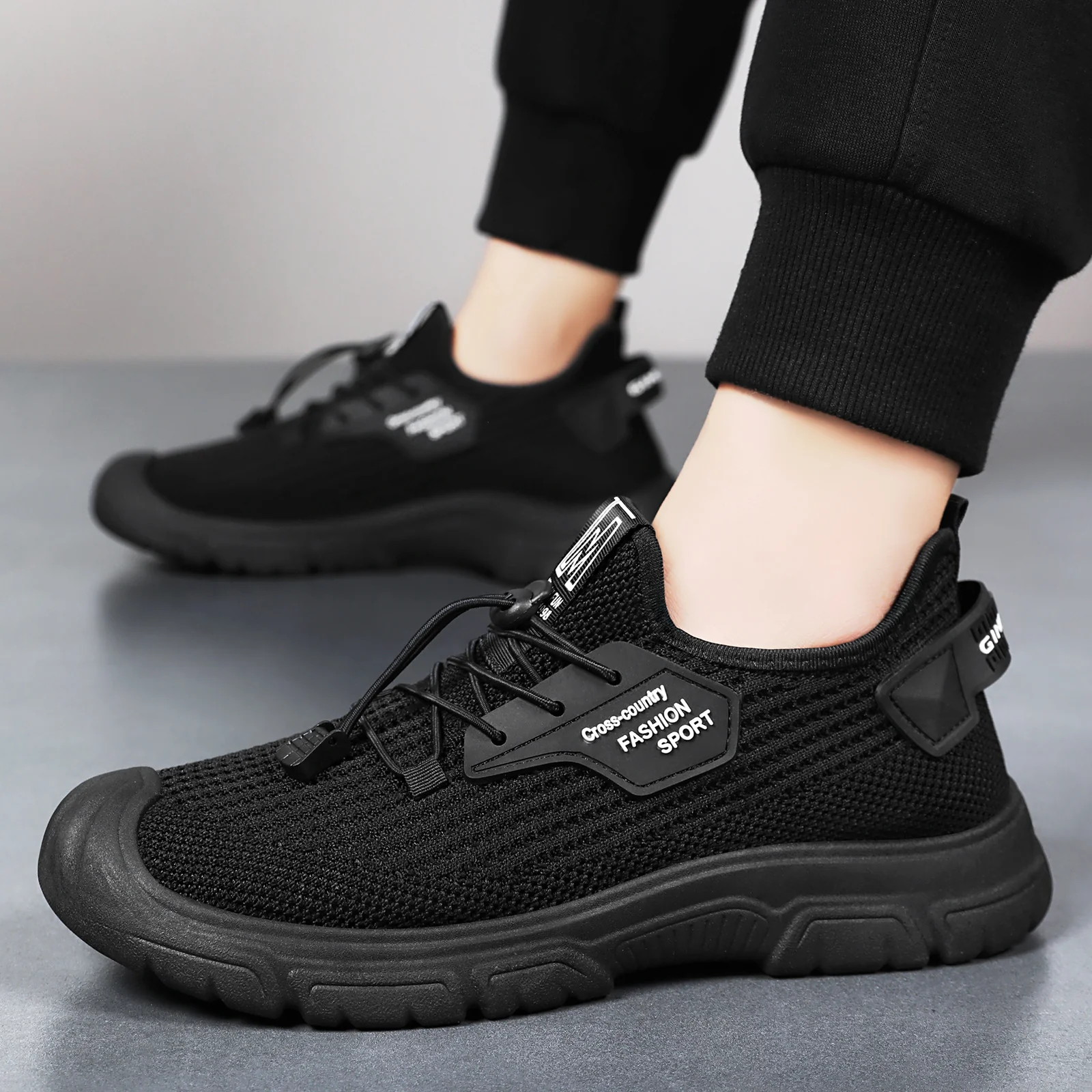 Damen Sportliche Freizeit-Schuhe mit atmungsaktivem Mesh-Obermaterial Heidi Mode - Image 3