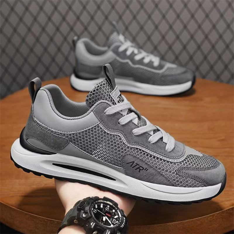 Damen Sportliche Freizeit-Schuhe mit atmungsaktiver Mesh-Oberfläche und robustem Fußbett Heidi Mode - Image 3