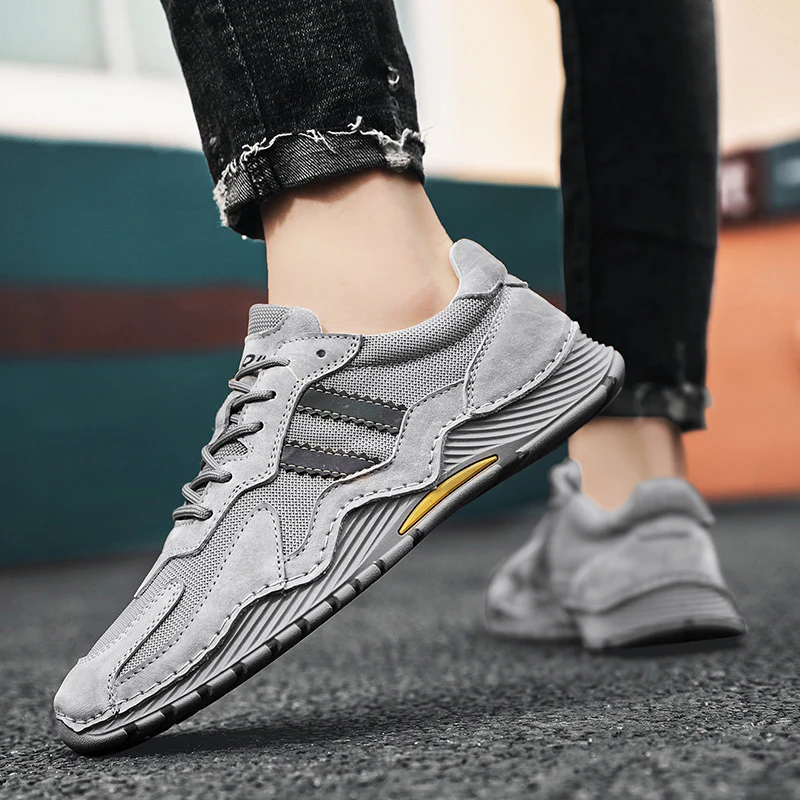 Damen Sportliche Freizeit-Sneaker mit atmungsaktivem Obermaterial und flexibler Dämpfung Heidi Mode - Image 3