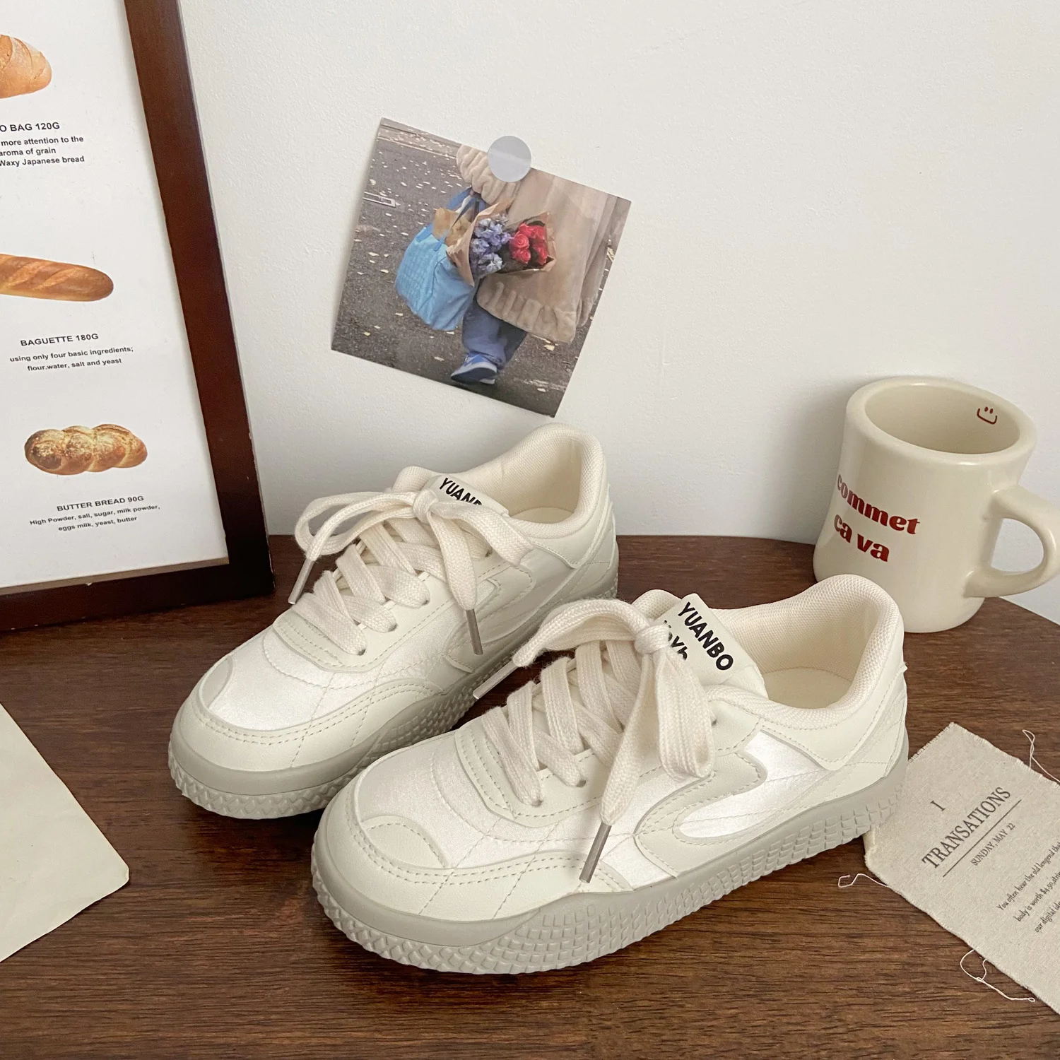 Damen Sportliche Freizeit-Sneaker mit dämpfender Sohle und atmungsaktivem Obermaterial Heidi Mode - Image 7