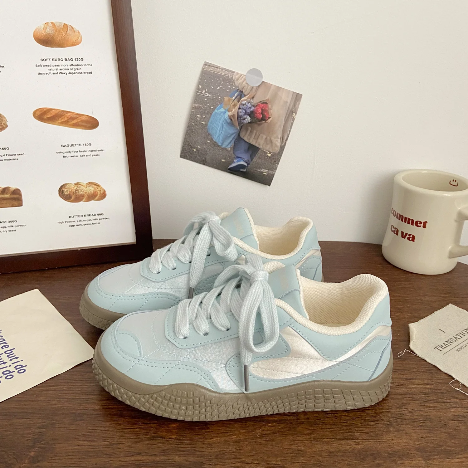 Damen Sportliche Freizeit-Sneaker mit dämpfender Sohle und atmungsaktivem Obermaterial Heidi Mode - Image 8
