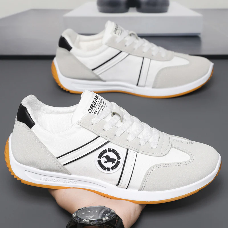 Damen Sportliche Freizeit Sneakers mit atmungsaktiver Mesh-Oberfläche Heidi Mode - Image 2