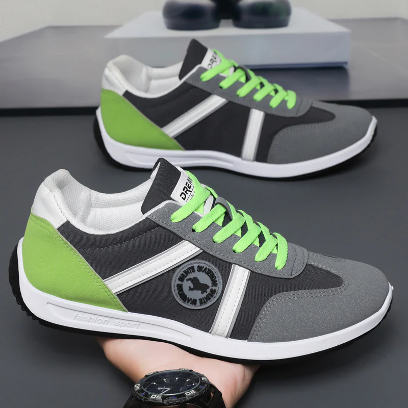 Damen Sportliche Freizeit Sneakers mit atmungsaktiver Mesh-Oberfläche Heidi Mode - Image 3
