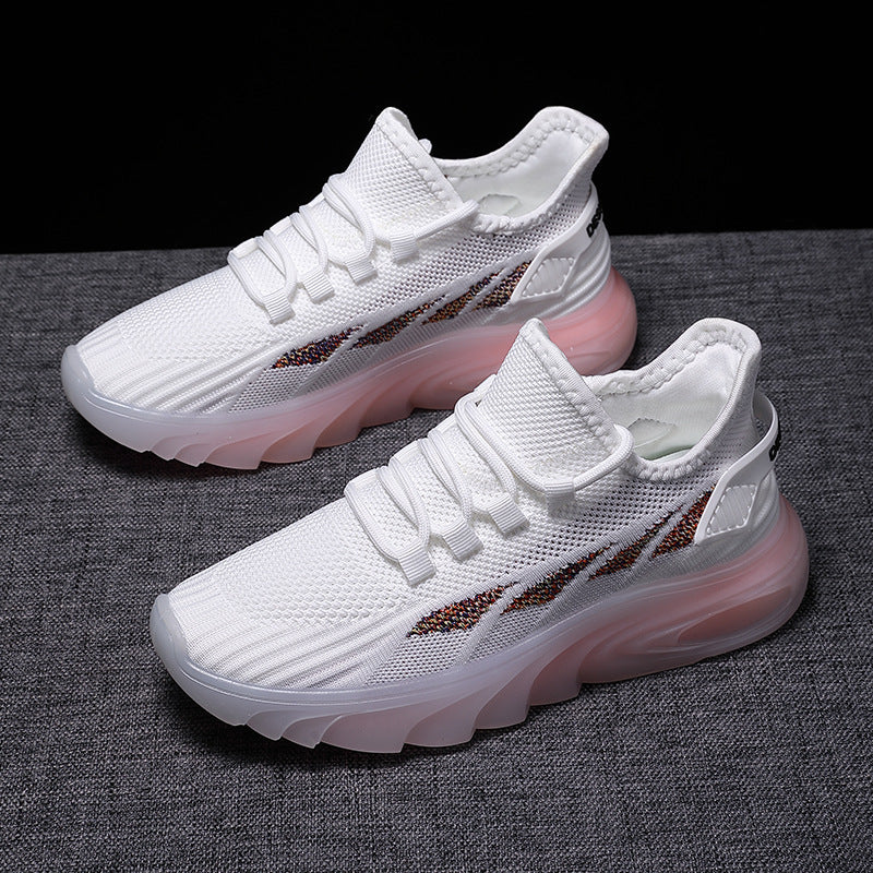 Damen Sportliche Freizeit Sneakers mit atmungsaktiver Mesh-Oberfläche und dämpfender Sohle Heidi Mode - Image 2