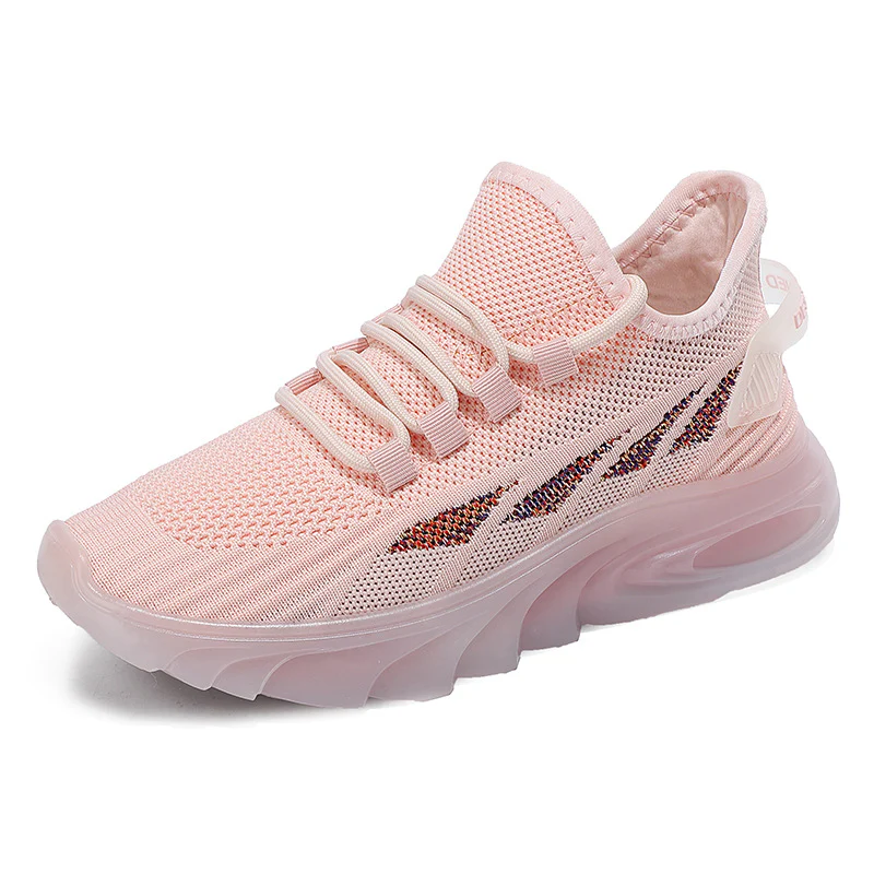 Damen Sportliche Freizeit Sneakers mit atmungsaktiver Mesh-Oberfläche und dämpfender Sohle Heidi Mode - Image 5