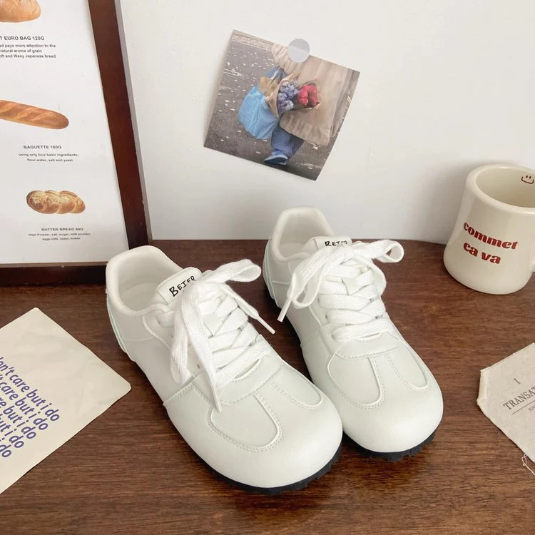 Damen Sportliche Freizeit Sneakers mit atmungsaktiver Oberflächenstruktur und rutschfester Sohle Heidi Mode - Image 3