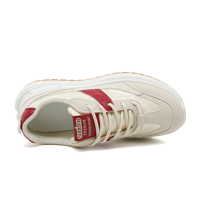 Damen Sportliche Freizeit Sneakers mit extra dämpfender Sohle und atmungsaktivem Obermaterial Heidi Mode - Image 2