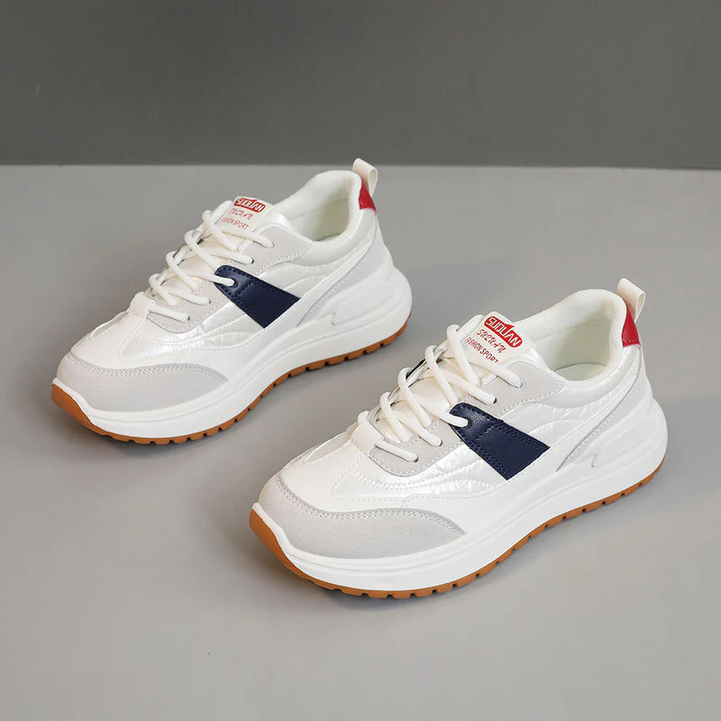 Damen Sportliche Freizeit Sneakers mit extra dämpfender Sohle und atmungsaktivem Obermaterial Heidi Mode - Image 6