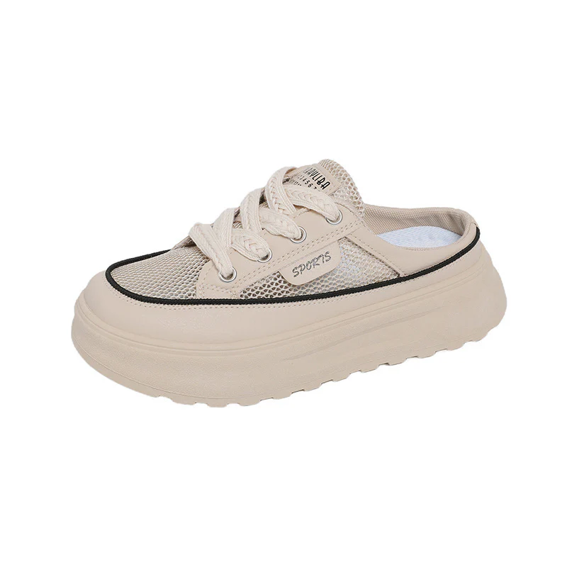 Damen Sportliche Freizeitschlüpfschuhe mit atmungsaktivem Mesh-Obermaterial und stabiler Sohle Heidi Mode - Image 8