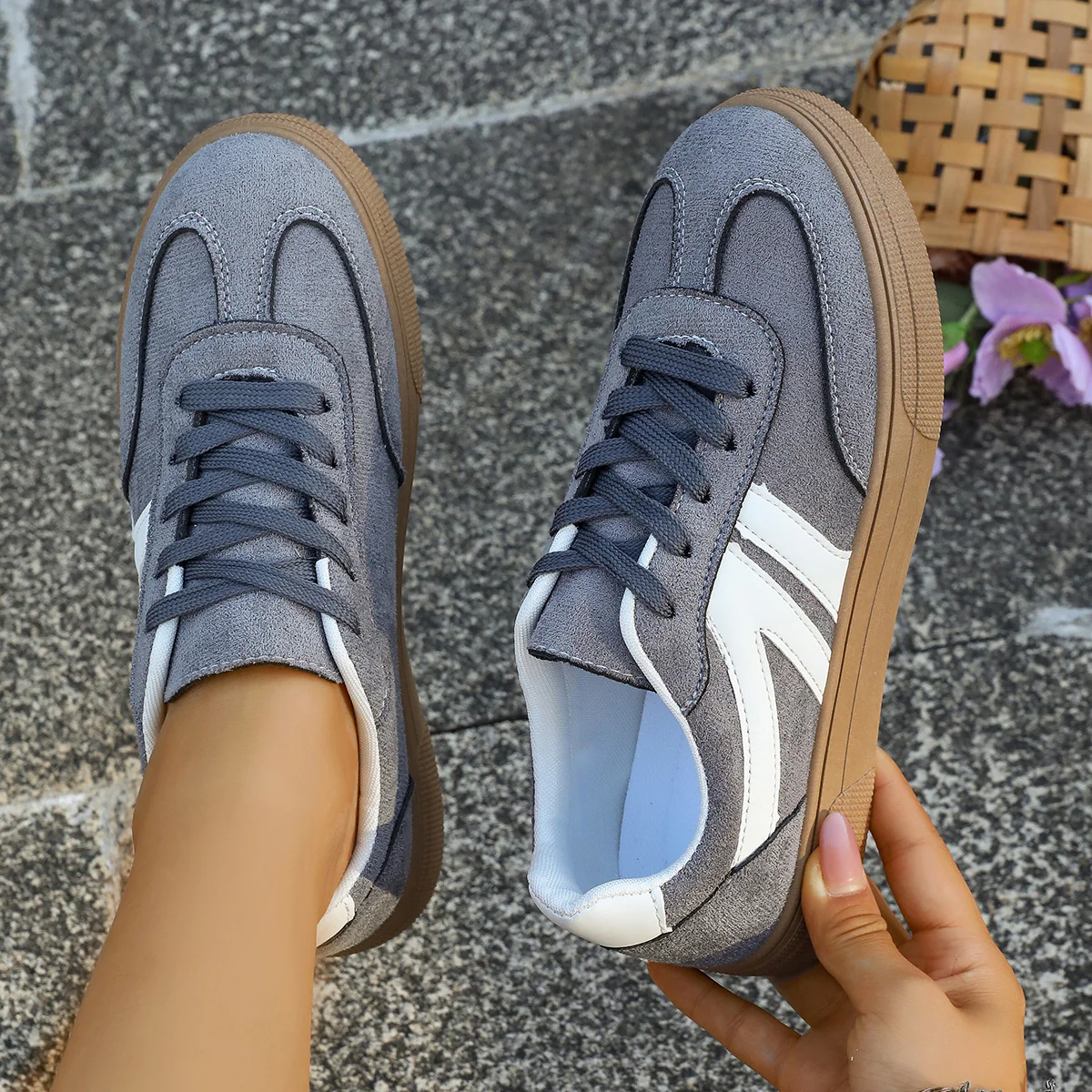 Damen Sportliche Freizeitschuhe Heidi Mode - Image 10