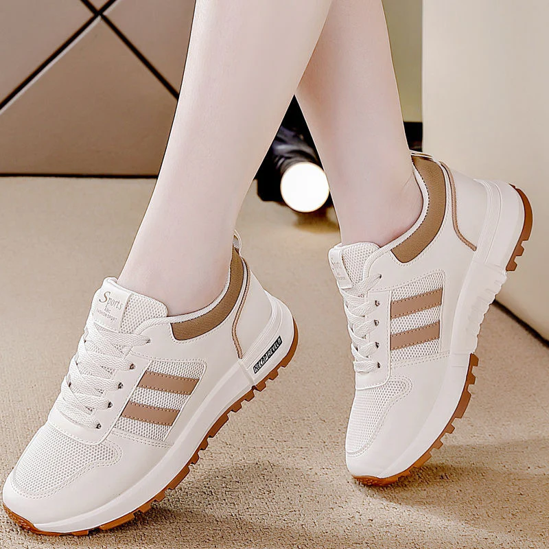 Damen Sportliche Freizeitschuhe mit atmungsaktivem Mesh-Obermaterial Heidi Mode