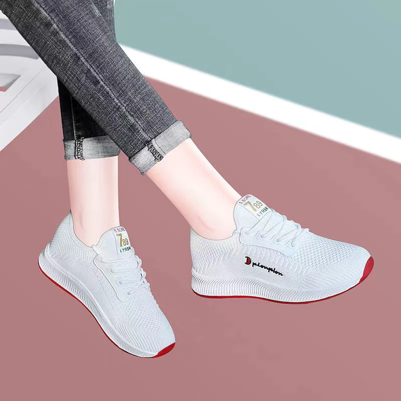 Damen Sportliche Freizeitschuhe mit atmungsaktivem Obermaterial und rutschfester Sohle Heidi Mode