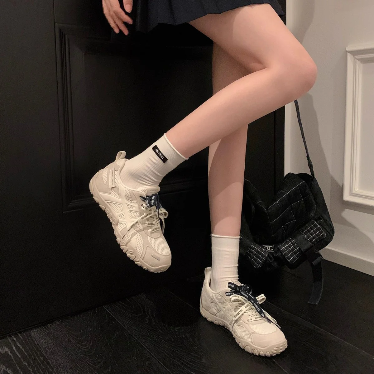 Damen Sportliche Freizeitschuhe mit atmungsaktiver Mesh-Oberfläche und rutschfester Laufsohle Heidi Mode - Image 3