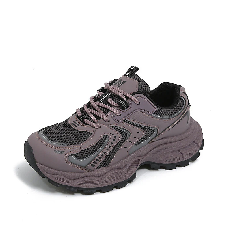 Damen Sportliche Freizeitschuhe mit atmungsaktiver Mesh-Oberfläche und stoßdämpfender Laufsohle Heidi Mode - Image 8