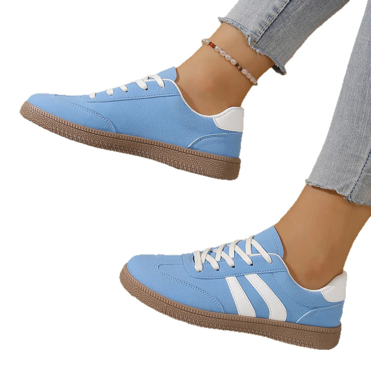 Damen Sportliche Freizeitschuhe mit atmungsaktiver Oberflächenstruktur und rutschfester Sohle Heidi Mode - Image 5