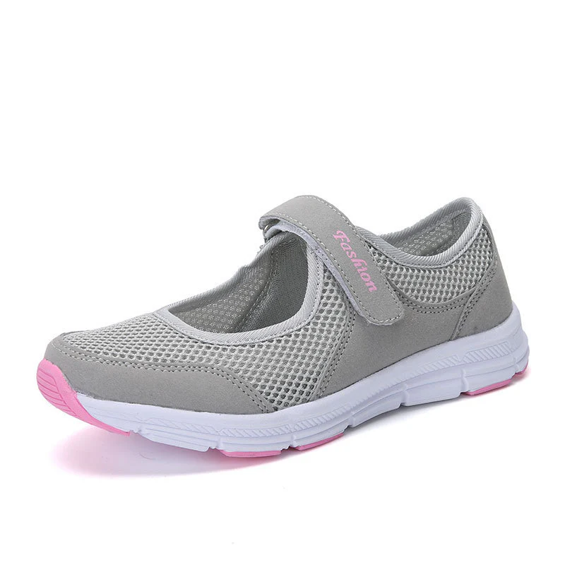 Damen Sportliche Freizeitschuhe mit flexiblem Schnallenverschluss Heidi Mode - Image 8