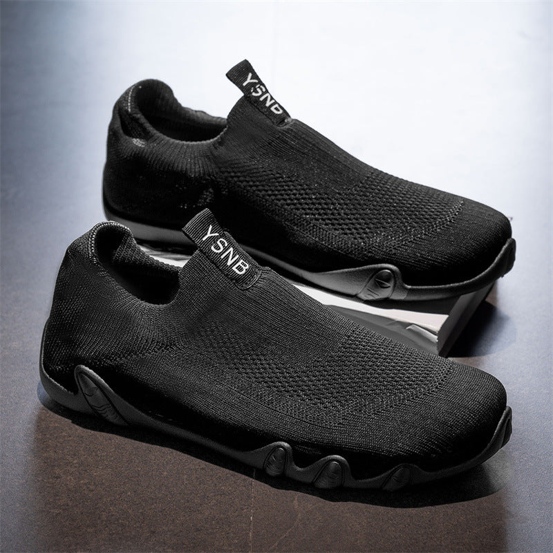Damen Sportliche Freizeitschuhe mit flexiblem Strickoberteil und rutschfester Sohle Heidi Mode - Image 3