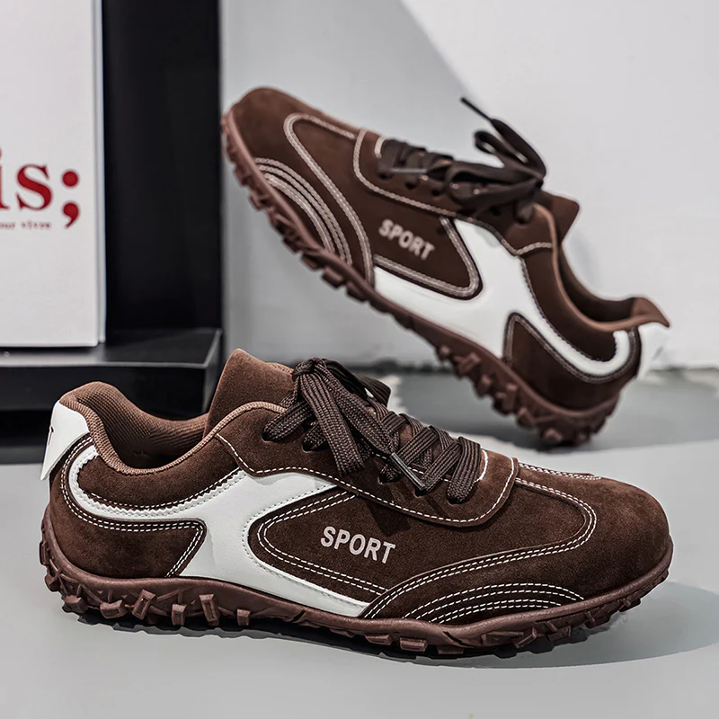 Damen Sportliche Freizeitschuhe mit robustem Sohlenprofil Heidi Mode - Image 6