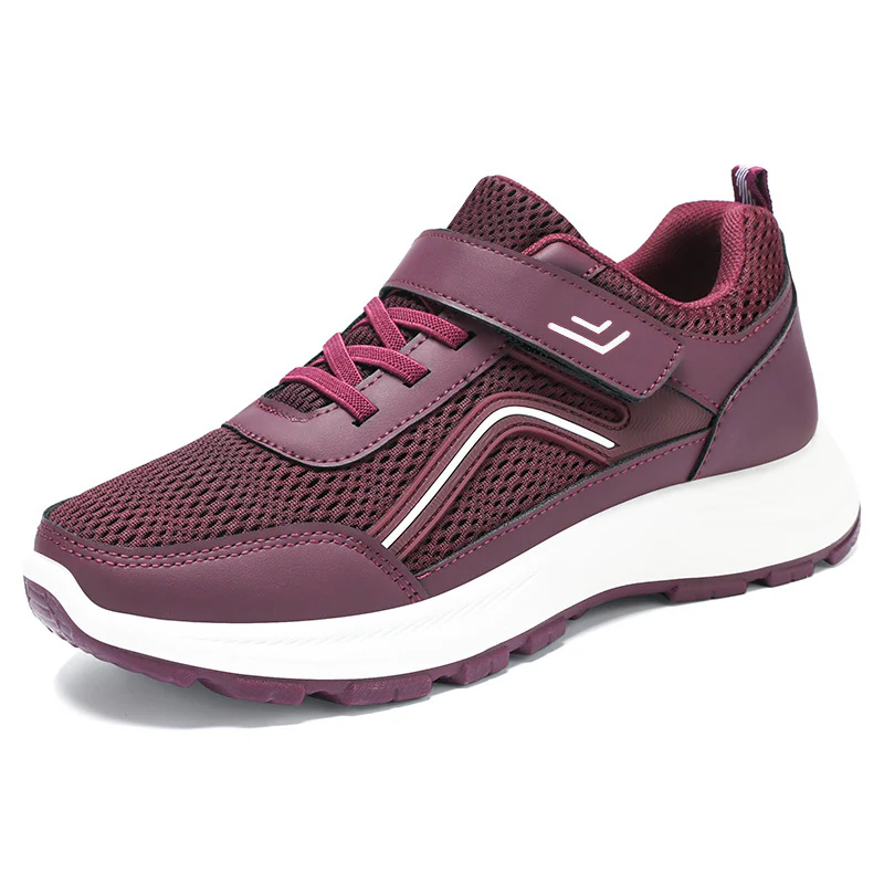Damen Sportliche Freizeitschuhe mit rutschfestem Klettverschluss Heidi Mode - Image 6