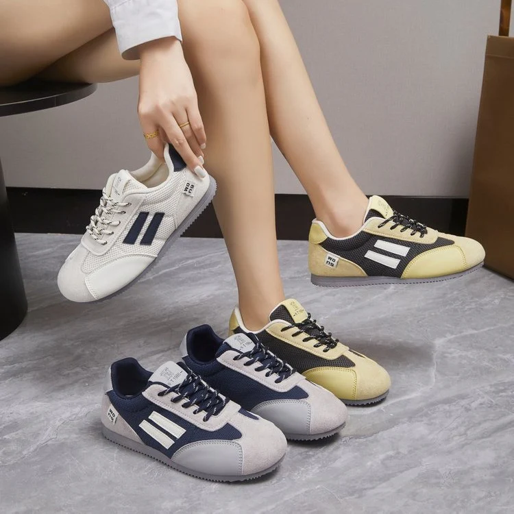 Damen Sportliche Freizeitschuhe mit rutschfester Laufsohle und atmungsaktivem Mesh-Heel Heidi Mode - Image 3