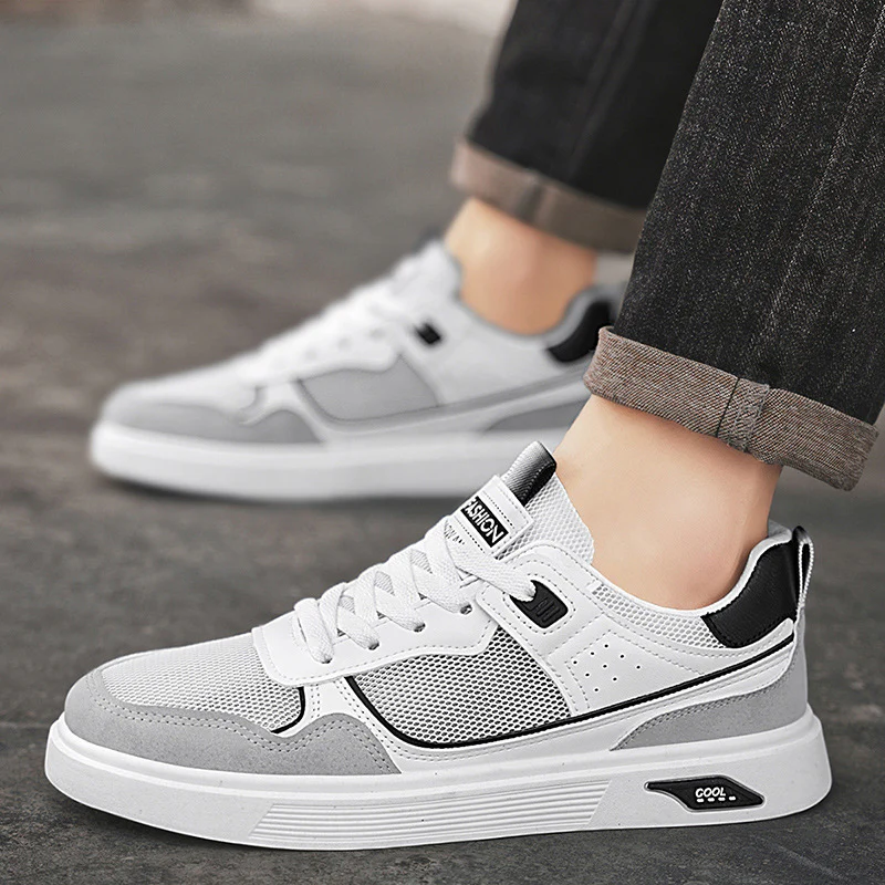 Damen sportliche Freizeitsneaker mit atmungsaktivem Mesh-Obermaterial und dämpfender Sohle Heidi Mode - Image 4