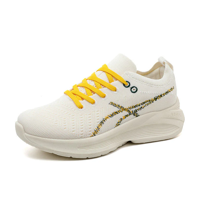 Damen Sportliche Freizeitsneaker mit atmungsaktivem Obermaterial und dämpfender Laufsohle Heidi Mode - Image 5
