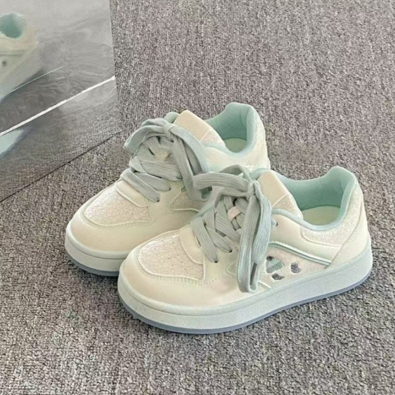 Damen Sportliche Freizeitsneaker mit atmungsaktivem Obermaterial und dämpfender Sohle Heidi Mode