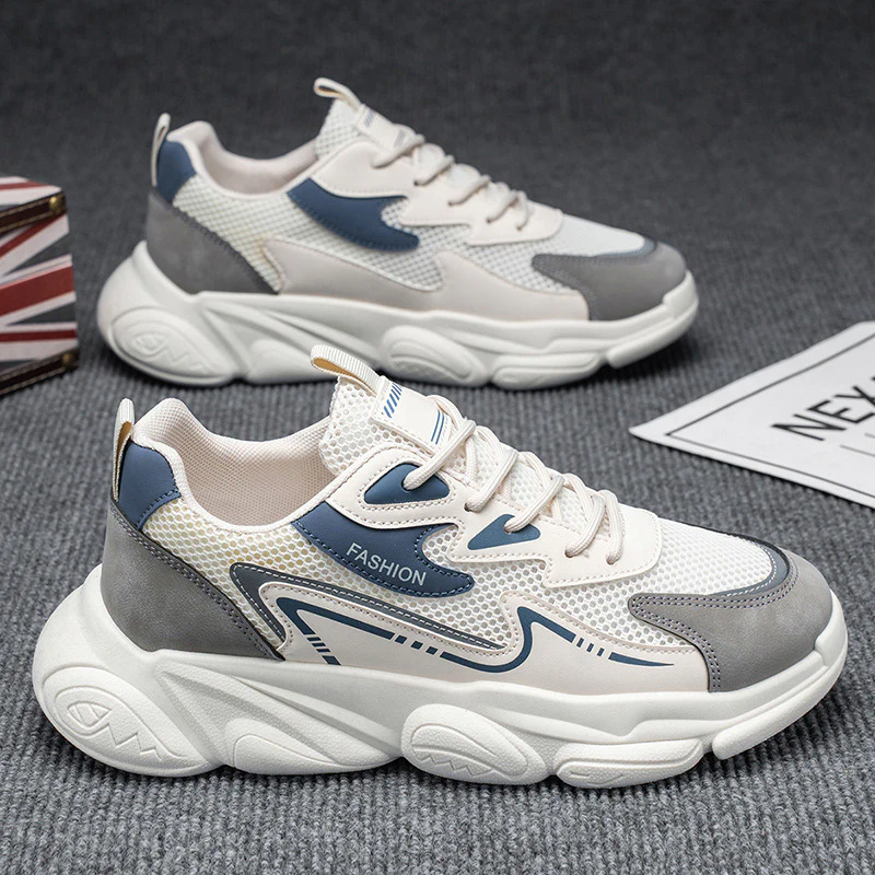 Damen Sportliche Freizeitsneaker mit atmungsaktivem Obermaterial und rutschfester Sohle Heidi Mode - Image 2