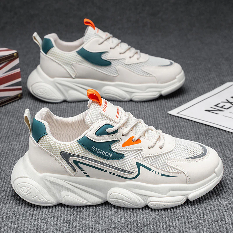 Damen Sportliche Freizeitsneaker mit atmungsaktivem Obermaterial und rutschfester Sohle Heidi Mode - Image 4