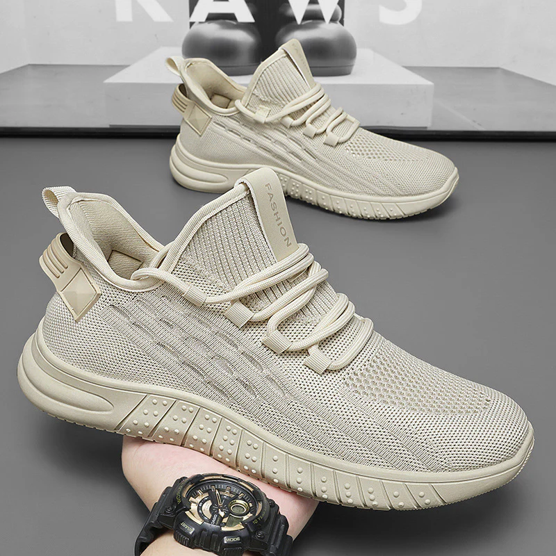 Damen Sportliche Freizeitsneaker mit atmungsaktivem Obermaterial und rutschfester Sohle Heidi Mode - Image 4