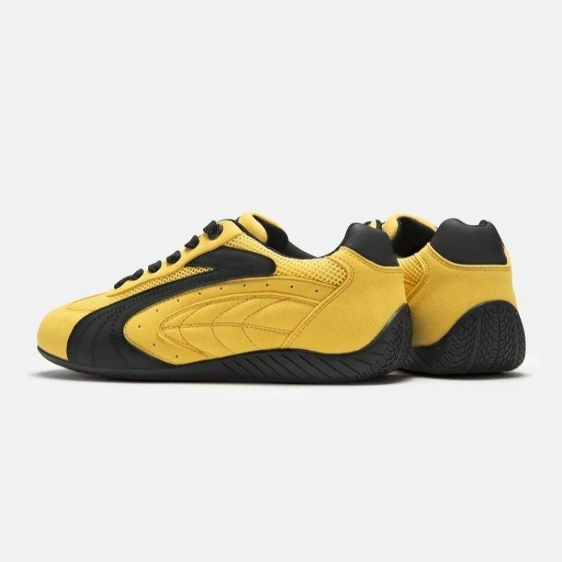 Damen Sportliche Freizeitsneaker mit atmungsaktiven Mesh-Einsätzen und robustem Wildlederoberteil Heidi Mode - Image 3