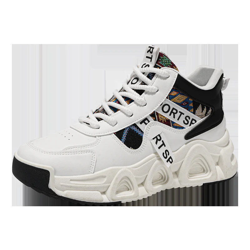 Damen Sportliche Freizeitsneaker mit ergonomischem Design und einzigartigem Textilmuster Heidi Mode - Image 7