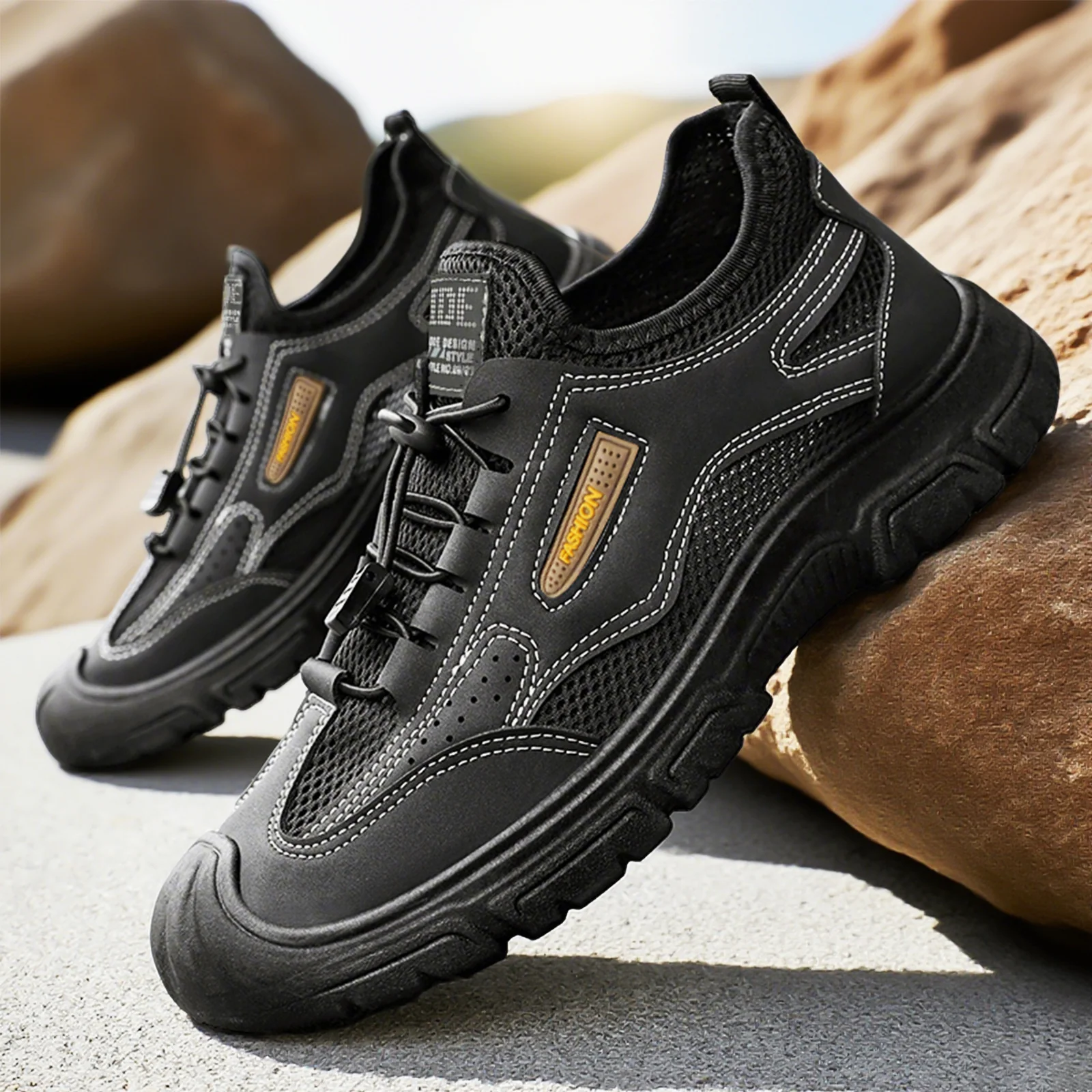 Damen Sportliche Freizeitsneaker mit rutschfester Sohle und atmungsaktivem Obermaterial Heidi Mode - Image 3