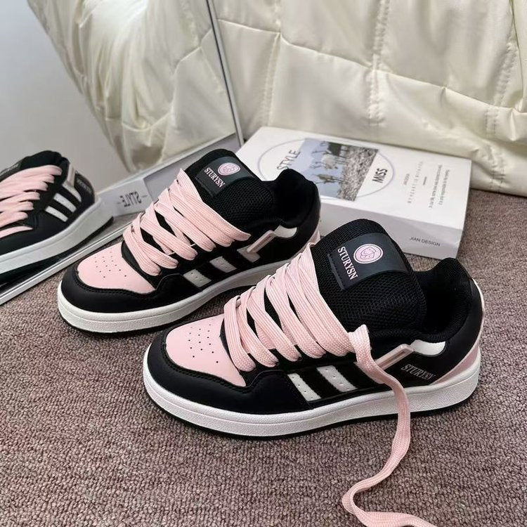 Damen Sportliche Freizeitsneaker mit stylischem Design und dämpfender Sohle Heidi Mode