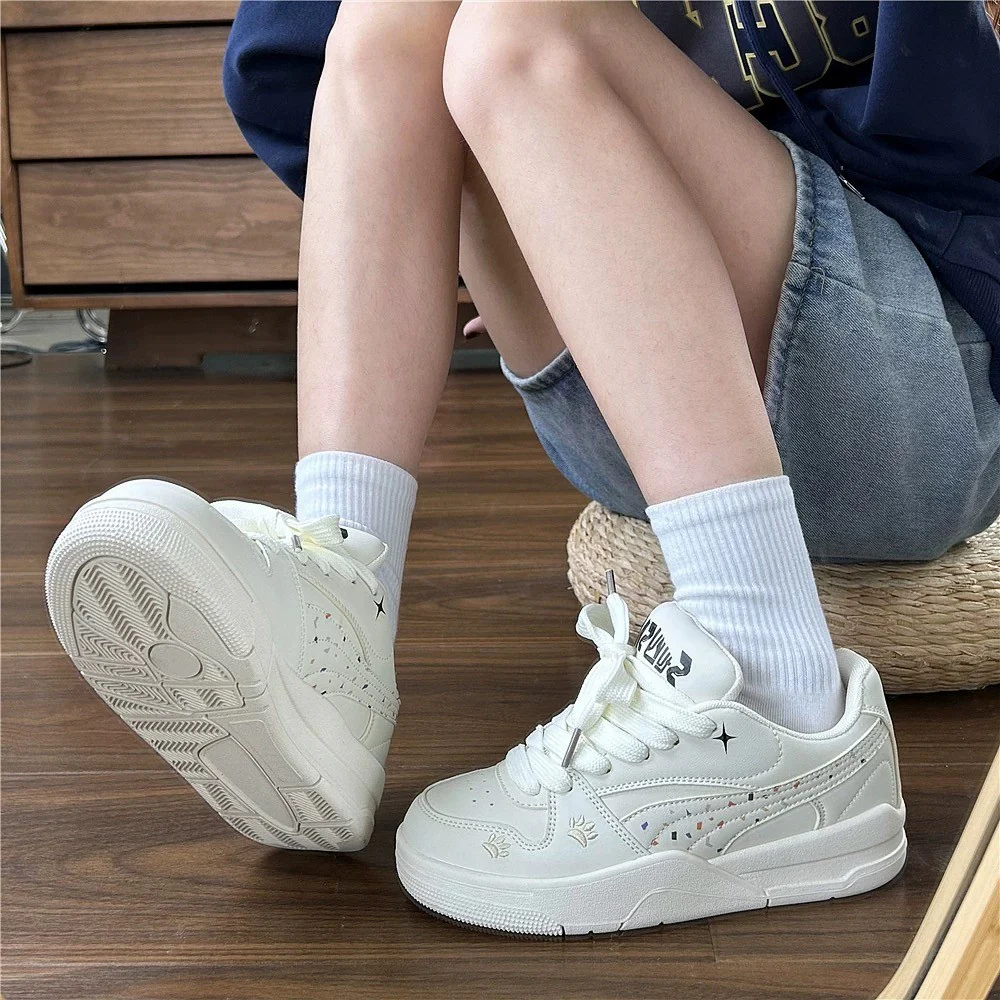 Damen Sportliche Freizeitsneakers mit atmungsaktivem Obermaterial und rutschfester Sohle Heidi Mode - Image 3