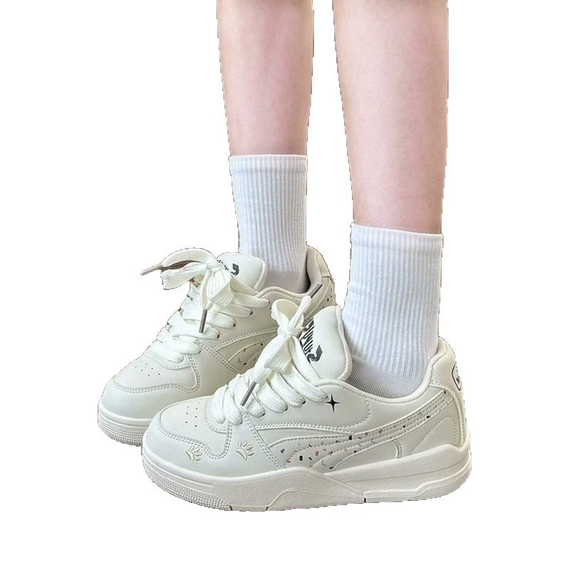 Damen Sportliche Freizeitsneakers mit atmungsaktivem Obermaterial und rutschfester Sohle Heidi Mode - Image 5