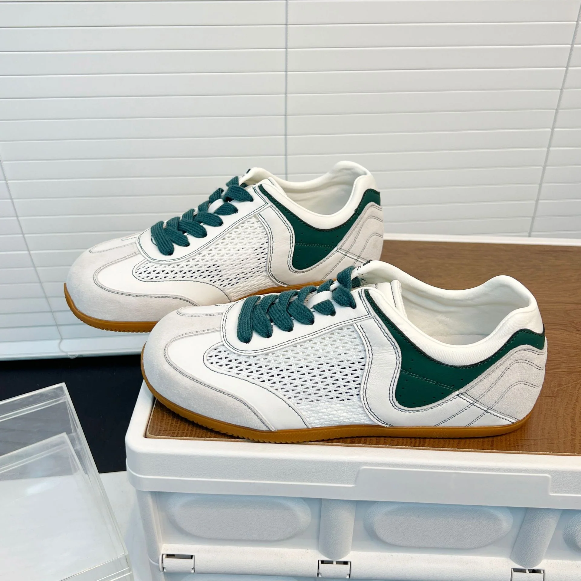 Damen Sportliche Freizeitsneakers mit atmungsaktiver Mesh-Oberfläche und flexibler Sohle Heidi Mode - Image 6