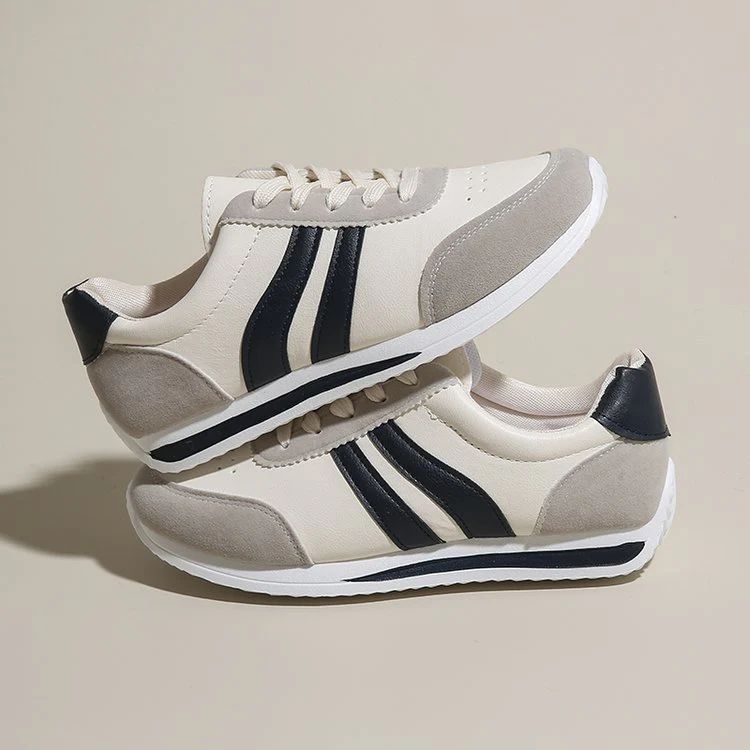 Damen Sportliche Freizeitsneakers mit atmungsaktiver Oberflächenstruktur und rutschfester Sohle Heidi Mode - Image 8