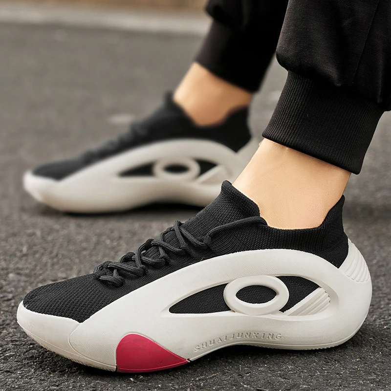 Damen Sportliche High-Performance Sneakers mit elastischem Schaft Heidi Mode - Image 3