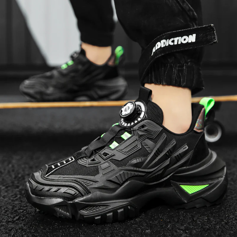 Damen Sportliche High-Performance Sneakers mit innovativem Schnellschnürsystem Heidi Mode