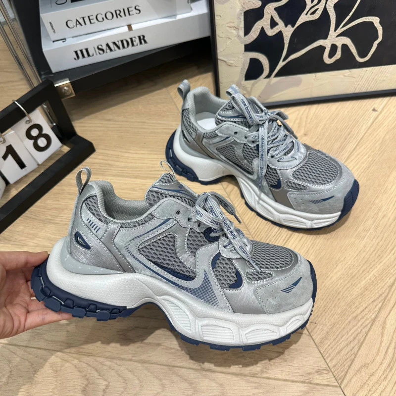 Damen Sportliche High-Performance Sneakers mit leichtem Mesh-Obermaterial und stoßdämpfender Sohle Heidi Mode - Image 4