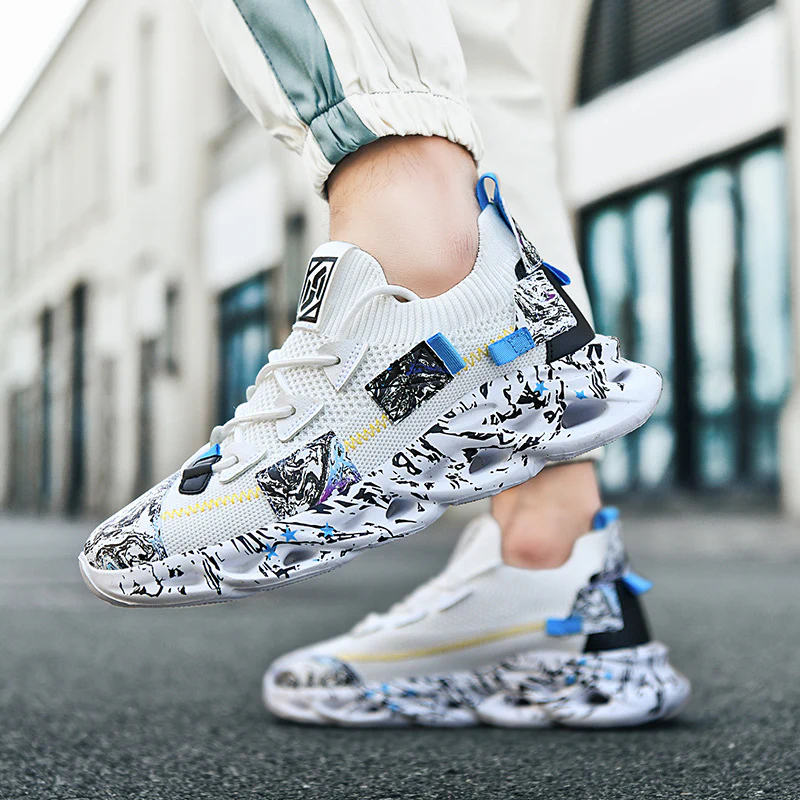 Damen Sportliche High-Tech Sneakers mit dynamischem Sohlenprofil Heidi Mode - Image 2